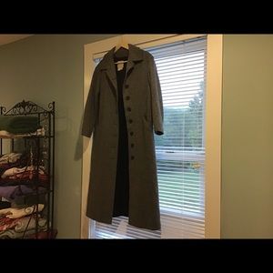 J. Jill Women’s grey tweed overcoat sz 4P